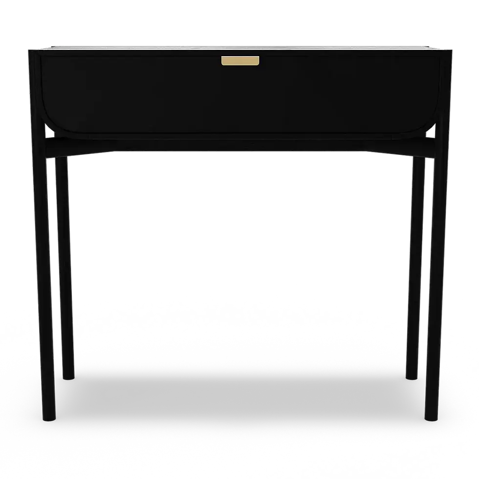 Miniature : Console en chêne teintée noir