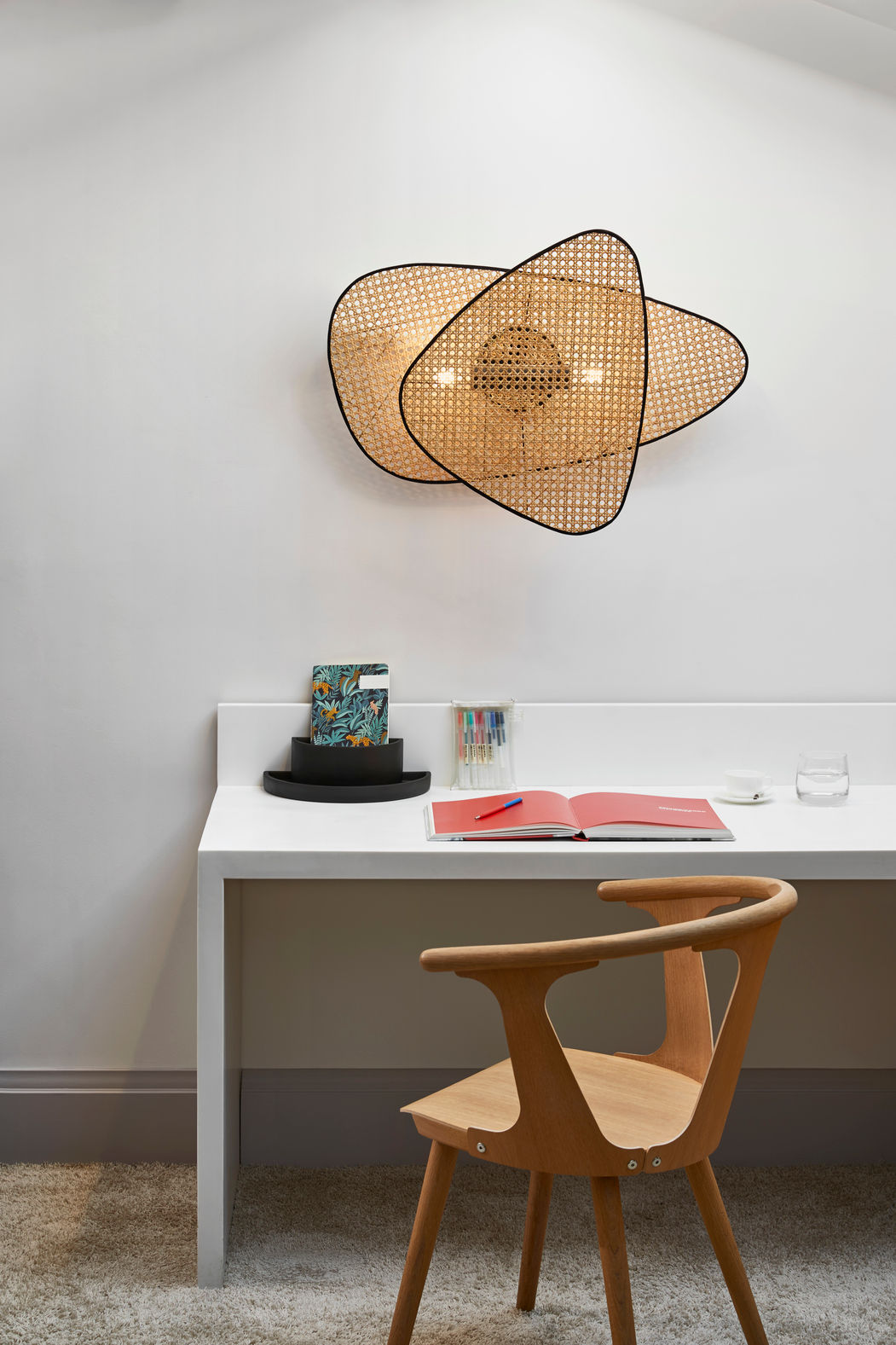 Applique en cannage Screen double