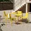 Miniature : Table de jardin jaune