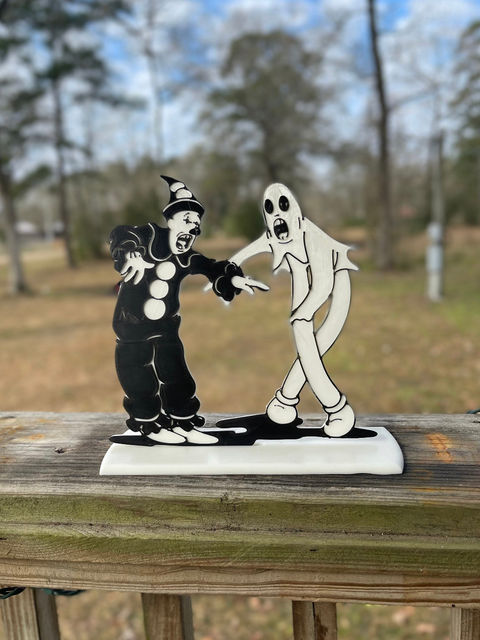 3D Printed Koko the Ghost