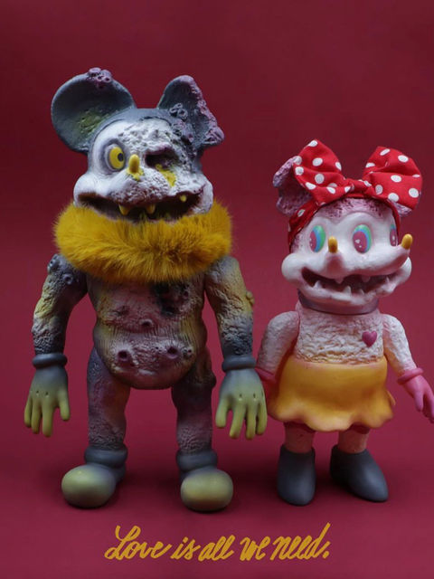 Diemouse Limited Edition Kaiju Toys