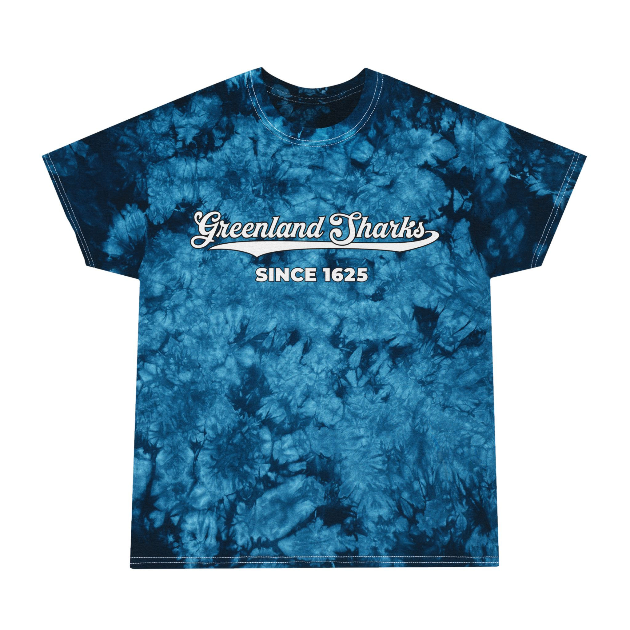 'Since 1625' Tie-Dye Greenland Sharks T-Shirt
