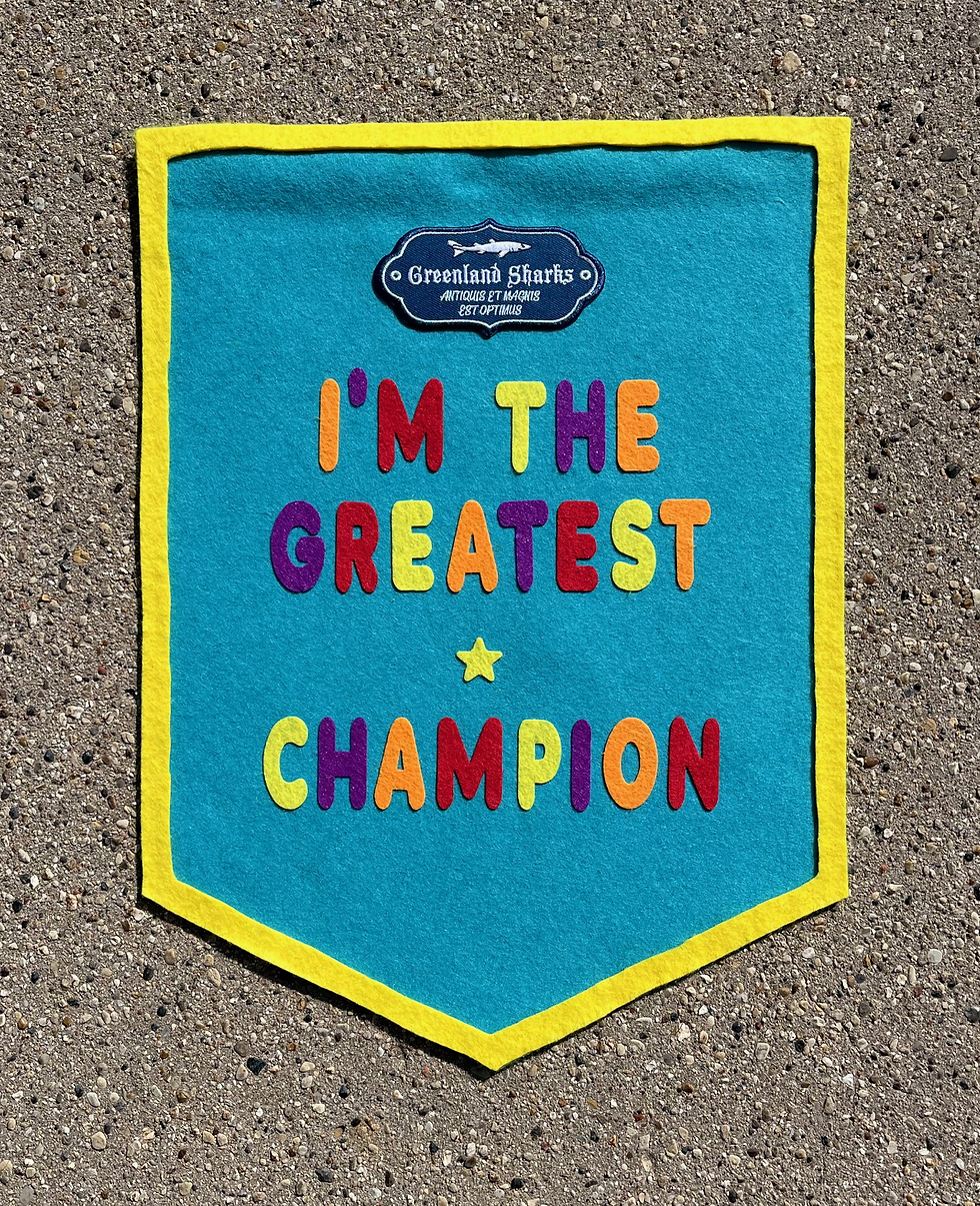 The new four square winners banner