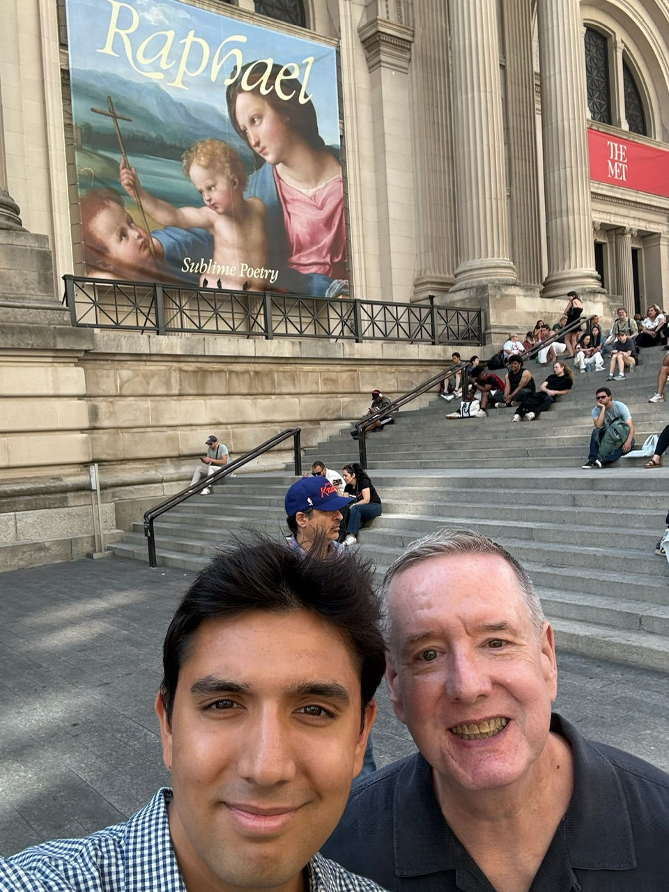At the Met with Tristan