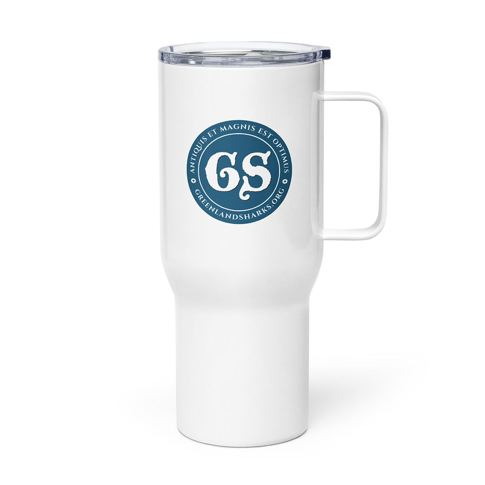 Greenland Sharks Travel Mug