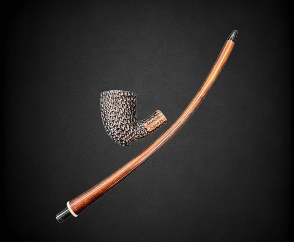 Miniatura: Cachimbo BR001 Churchwarden Angico Gandalf
