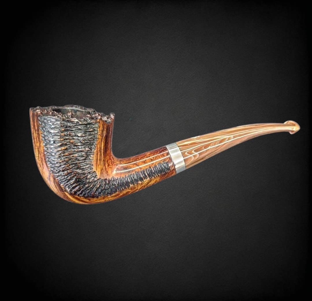 Cachimbo BAZ32 Briar Italiano Plateuax.