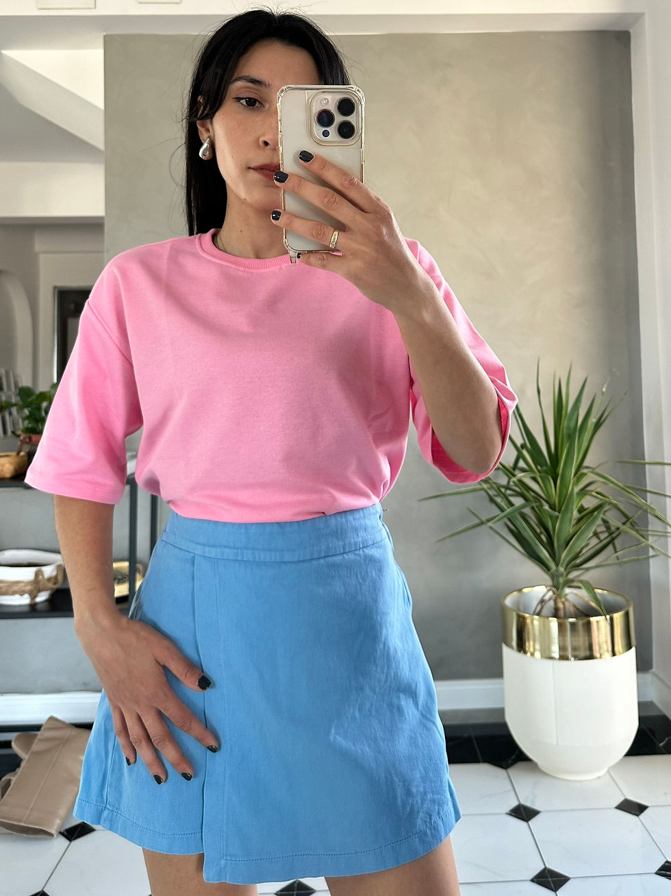Basic T-Shirt - Pembe