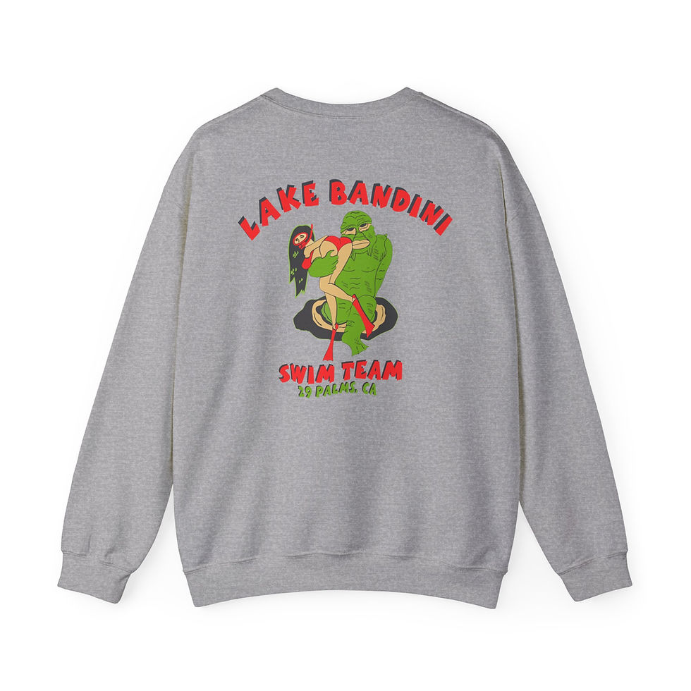 Thumbnail: Lake Bandini Swim Team (Get Wet Scuba) Unisex Heavy Blend™ Crewneck Sweatshirt