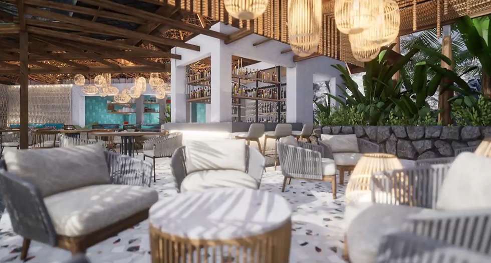 LAPALMA+RISTORANTE Mauritius design part