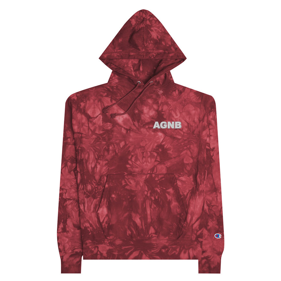 Thumbnail: AGNB Unisex Champion tie-dye hoodie