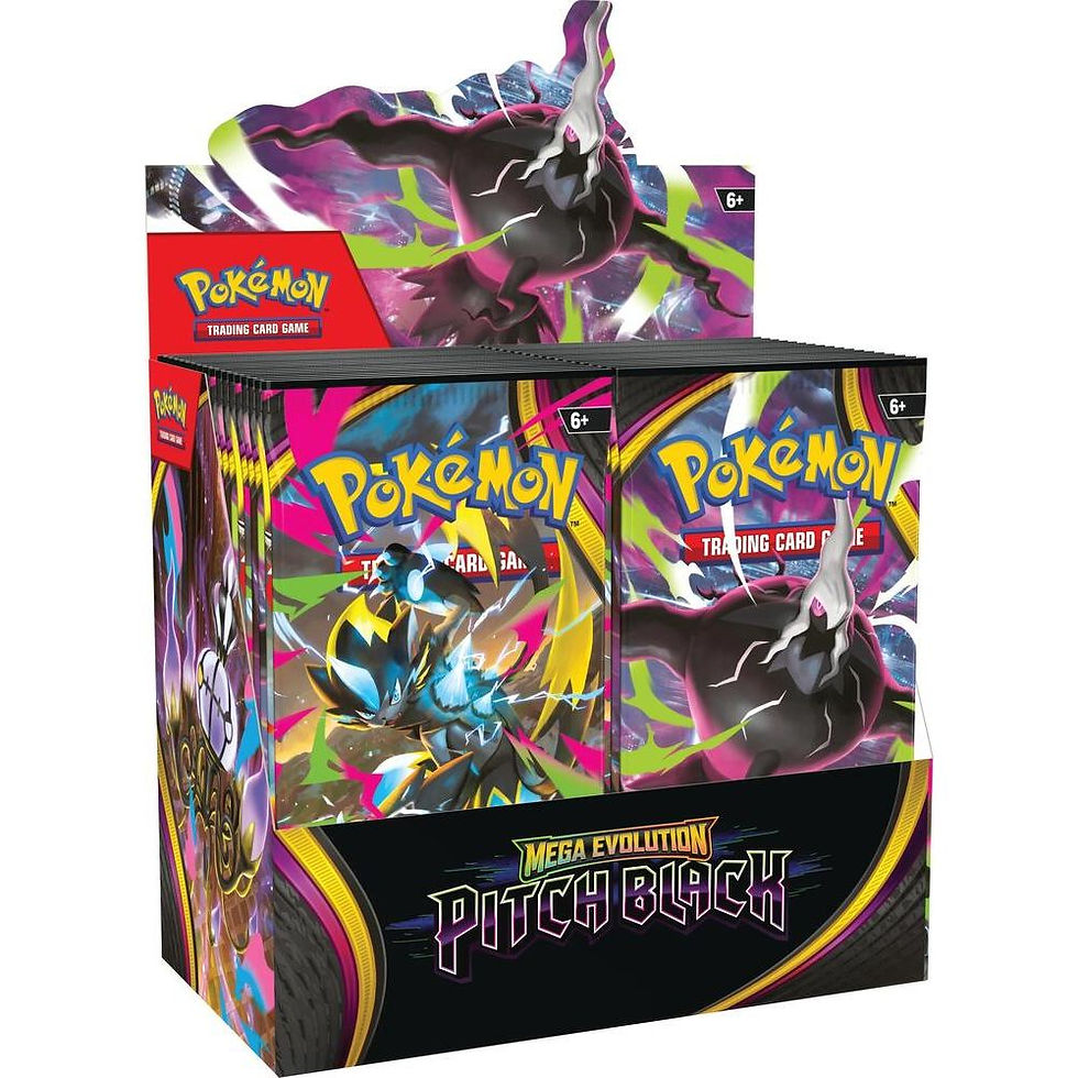 Pokemon Mega Evolution Pitch Black Booster Box