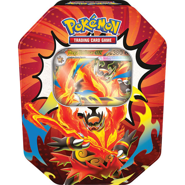 Thumbnail: The Pokémon TCG: Mega Evolution-Ascended Heroes Tin - Mega Emboar 