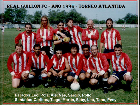 REAL GUILLON FC - AÑO 1996 - TORNEO ATLANTIDA
