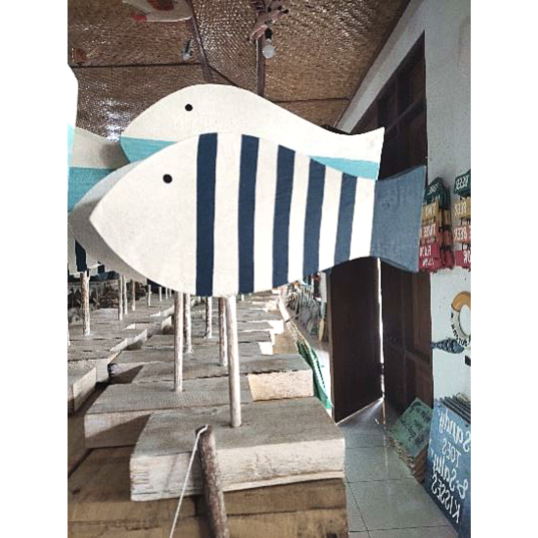 Standing Wooden Fish