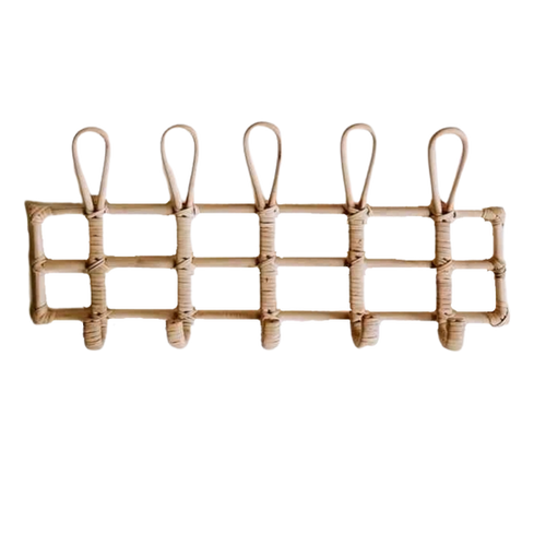 Rudolph Rattan Clothes Hanger | Bali Pro Sourcing