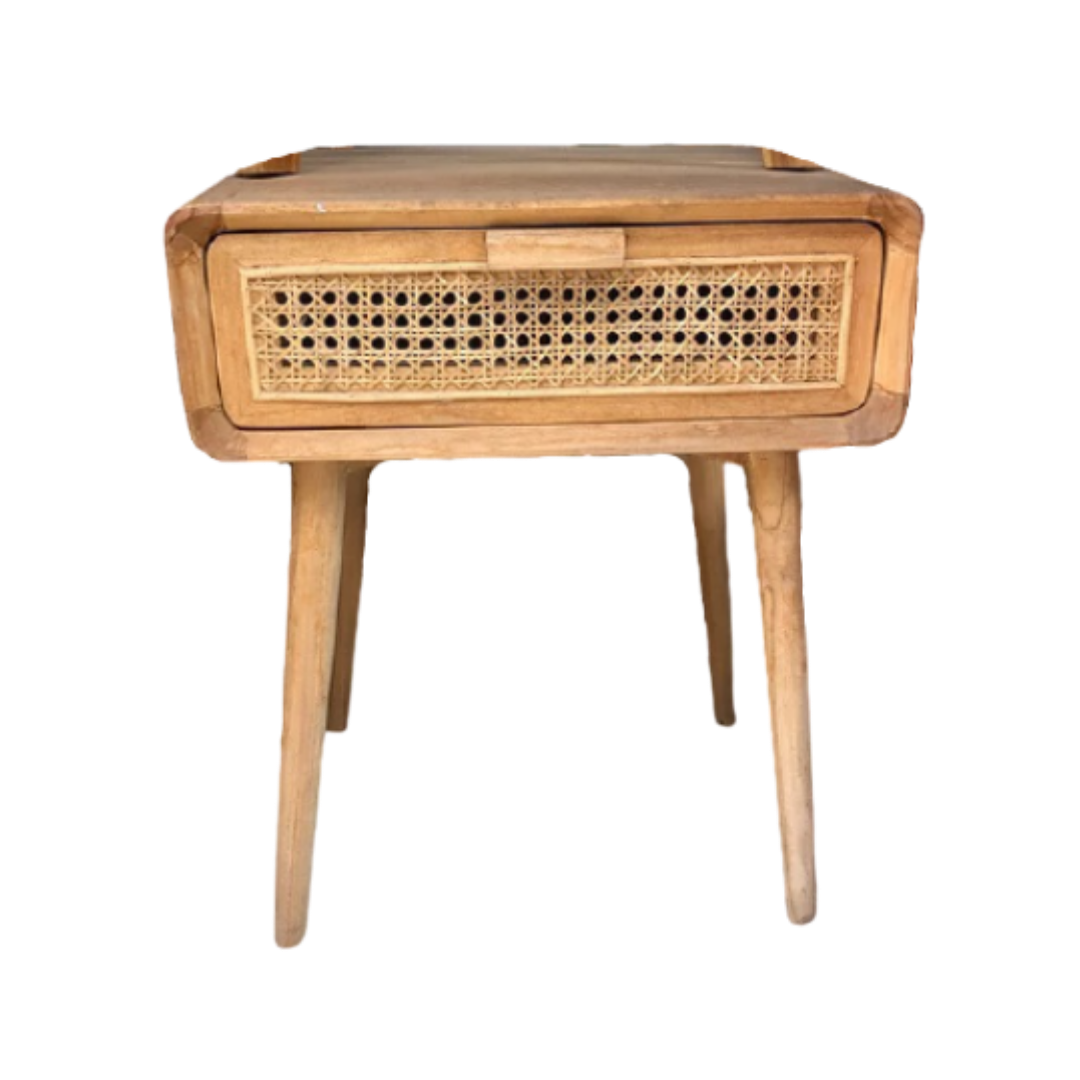 Wooden Rattan Cabinet