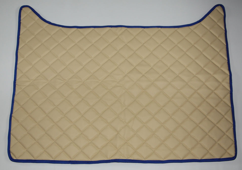 Thumbnail: Daf XF 105/106 "eco leather" engine mat cover.