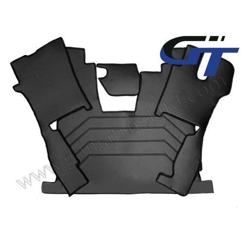 Scania R Next Generation "smooth eco leather" engine cover & floor mats