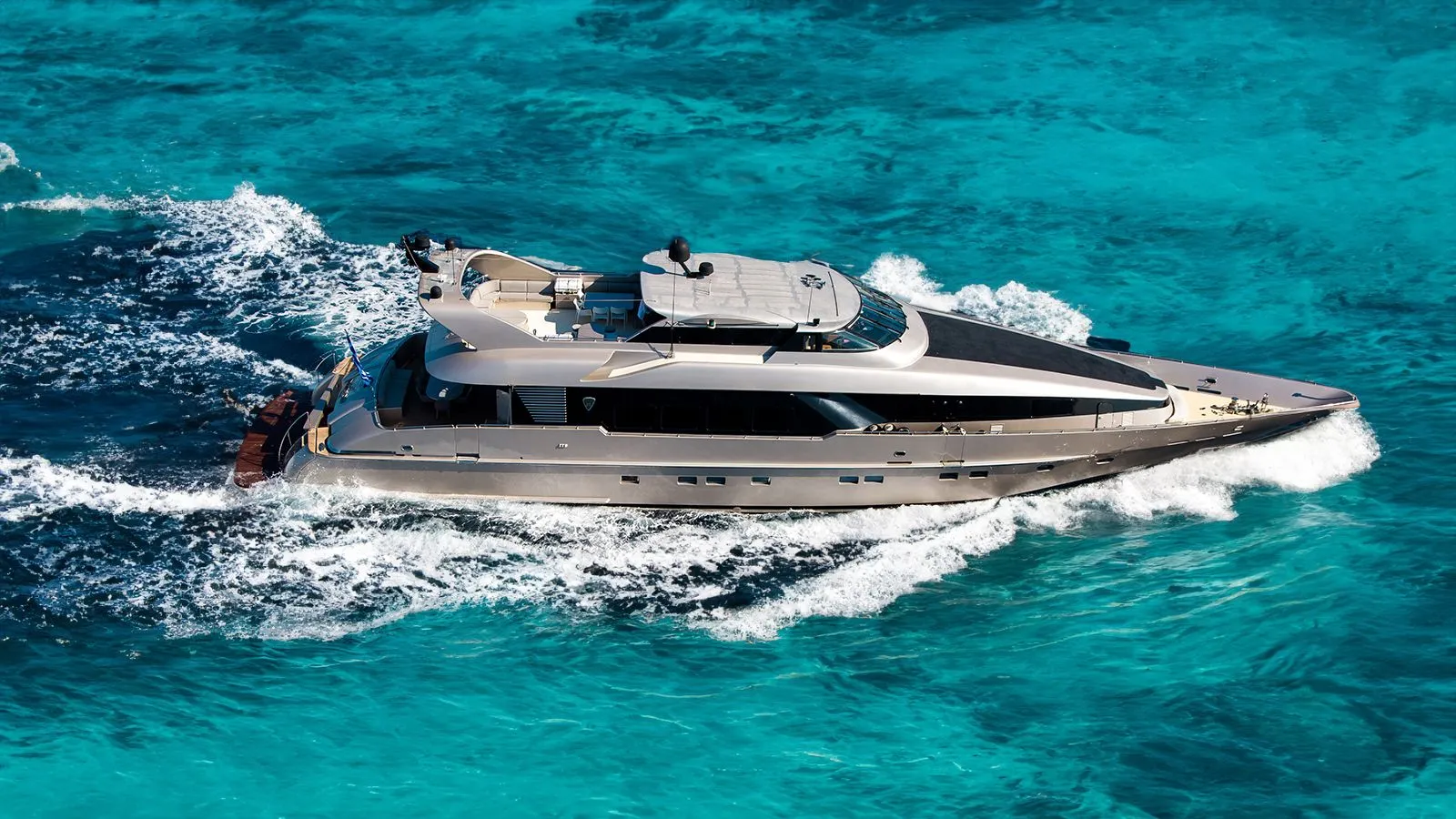 luxury motor yacht charter Greece from $73,000 per week