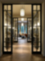 statement lightning fixtures in glam interior design