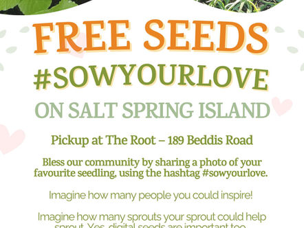 Free Seeds #SowYourLove