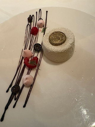 Burbank Blueberry-Lemon Bavarian Cream