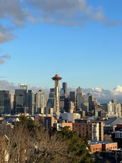The skyline of Seattle, Washington