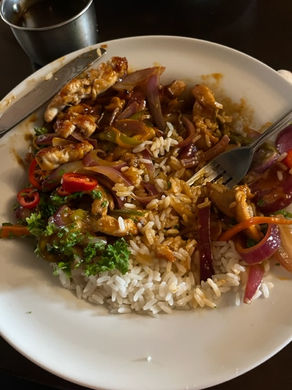 Chicken stir fry