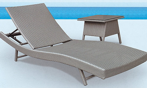 2-Piece Folding Sunbathing Lounge Chair | resortcentralph