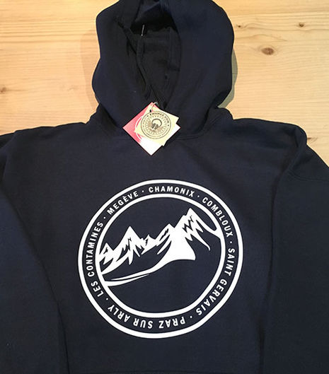 SUDADERA CAPUCHA SKI, SUDADERA CAPUCHA ESTACIONES DE SKI