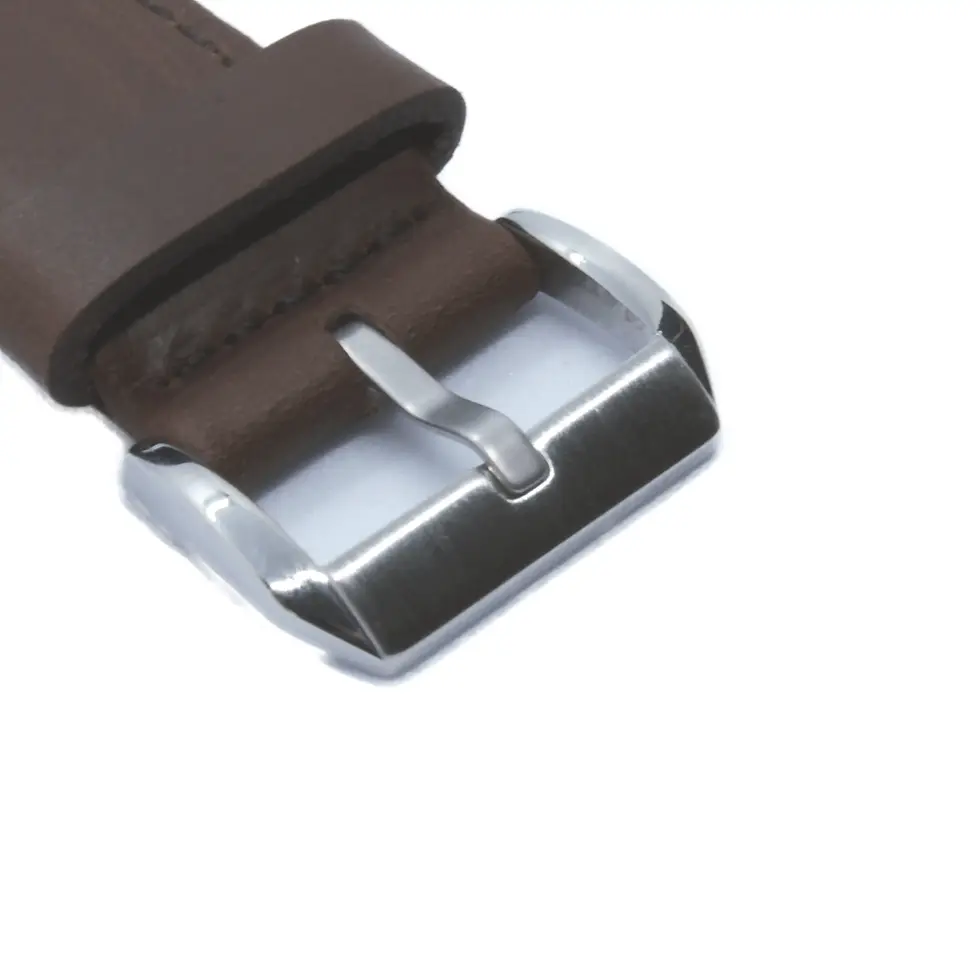 Thumbnail: Barneys Leather Watch Strap (Dark Brown)