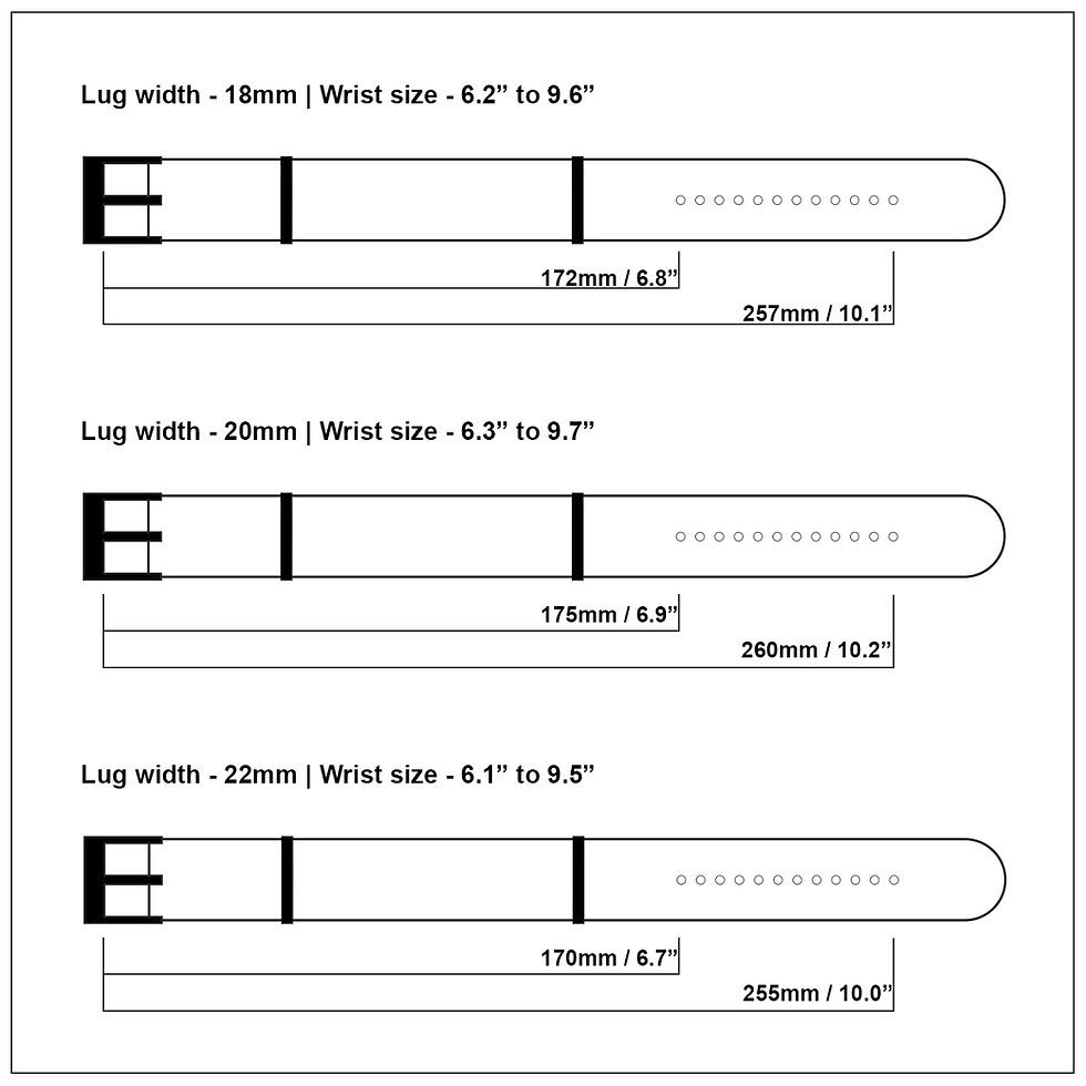 Thumbnail: WAMD Seat Belt NATO Watch Straps
