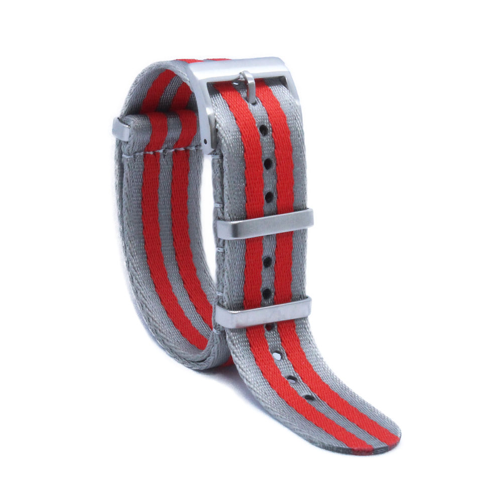 Thumbnail: WAMD Seat Belt Smooth NATO Watch Strap