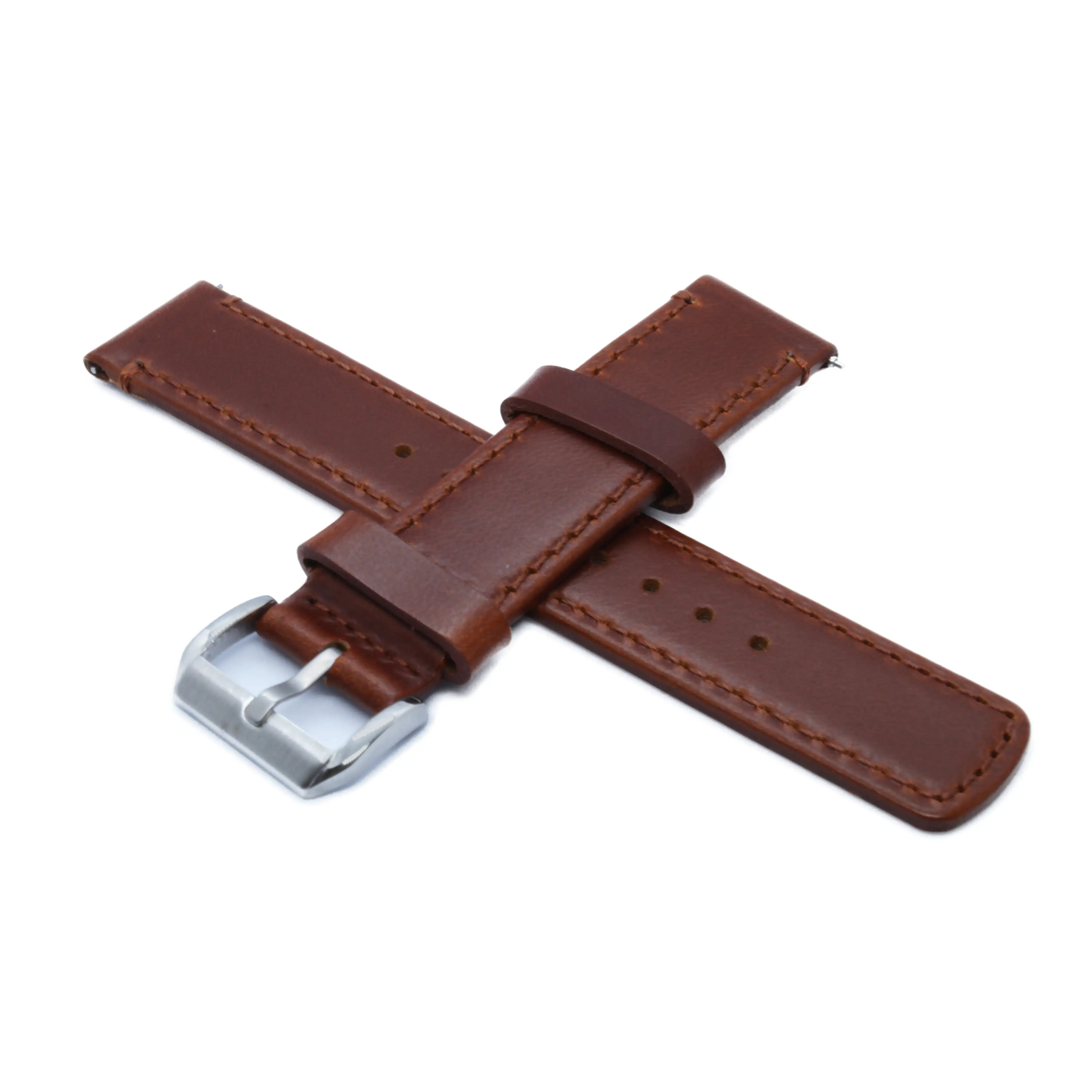Barneys Leather Watch Strap (Brown)
