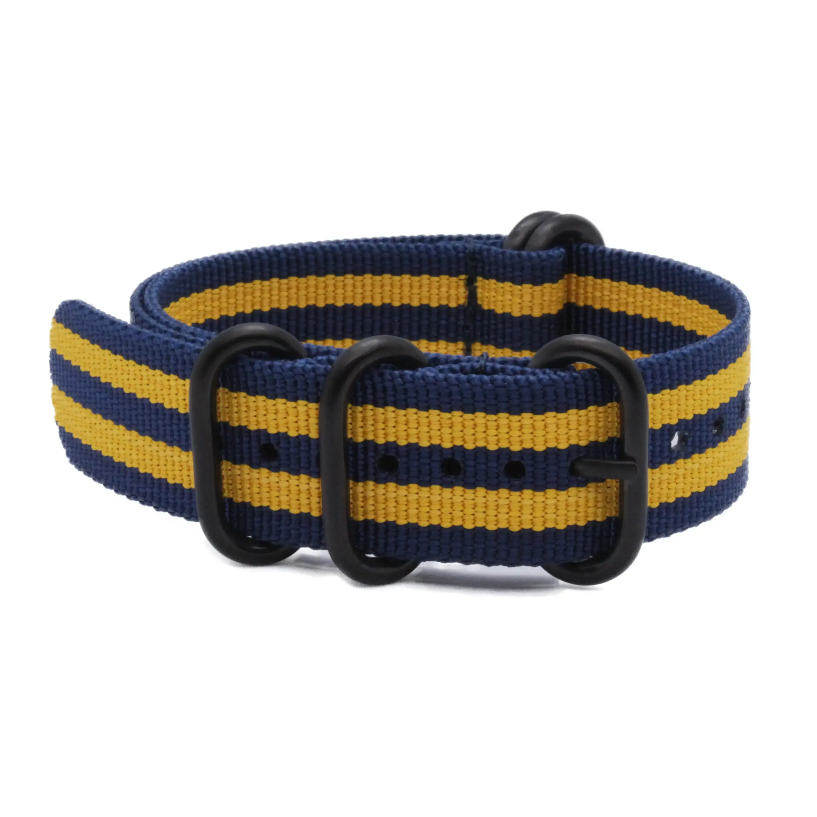 Zulu Watch Strap (Blue and Yellow)