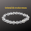 Miniature : Bracelet Cristal de Roche "Guérison" / 6mm