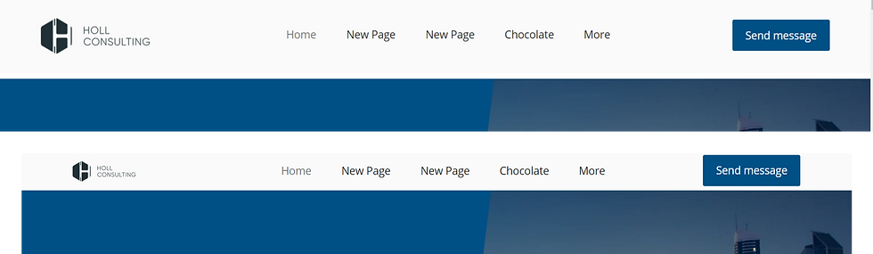 Adding a Freeze Header on Wix