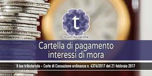 L’ASSENZA DEL CRITERIO DI CALCOLO DEGLI INTERESSI RENDE NULLA LA CARTELLA DI PAGAMENTO