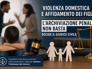 violenza domestica e affidamento