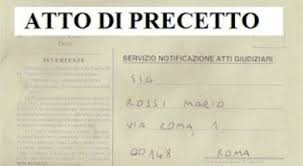 Quando il precetto irregolare è sanato dall'opposizione?