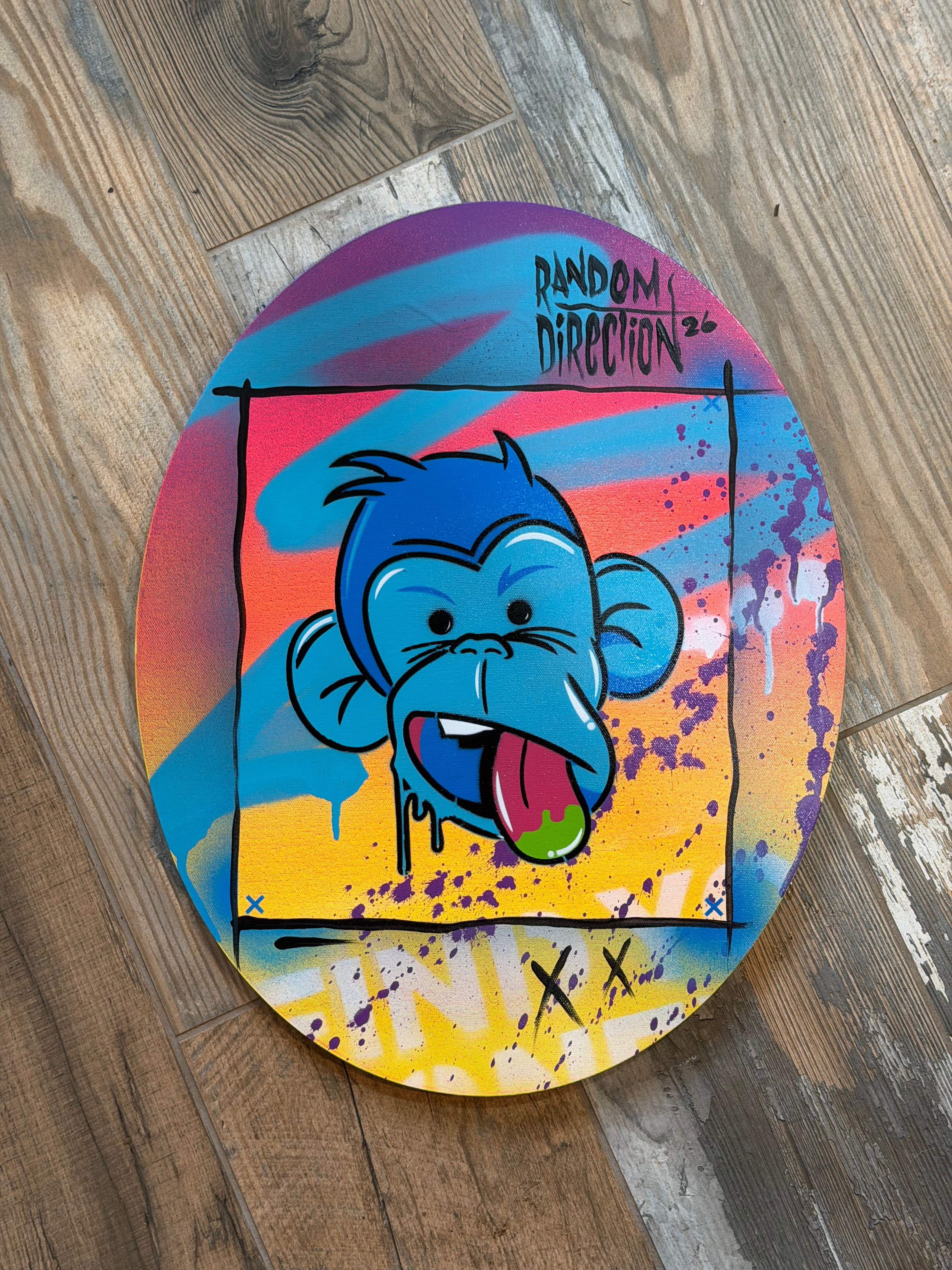 Original Monkey painting (TWO)