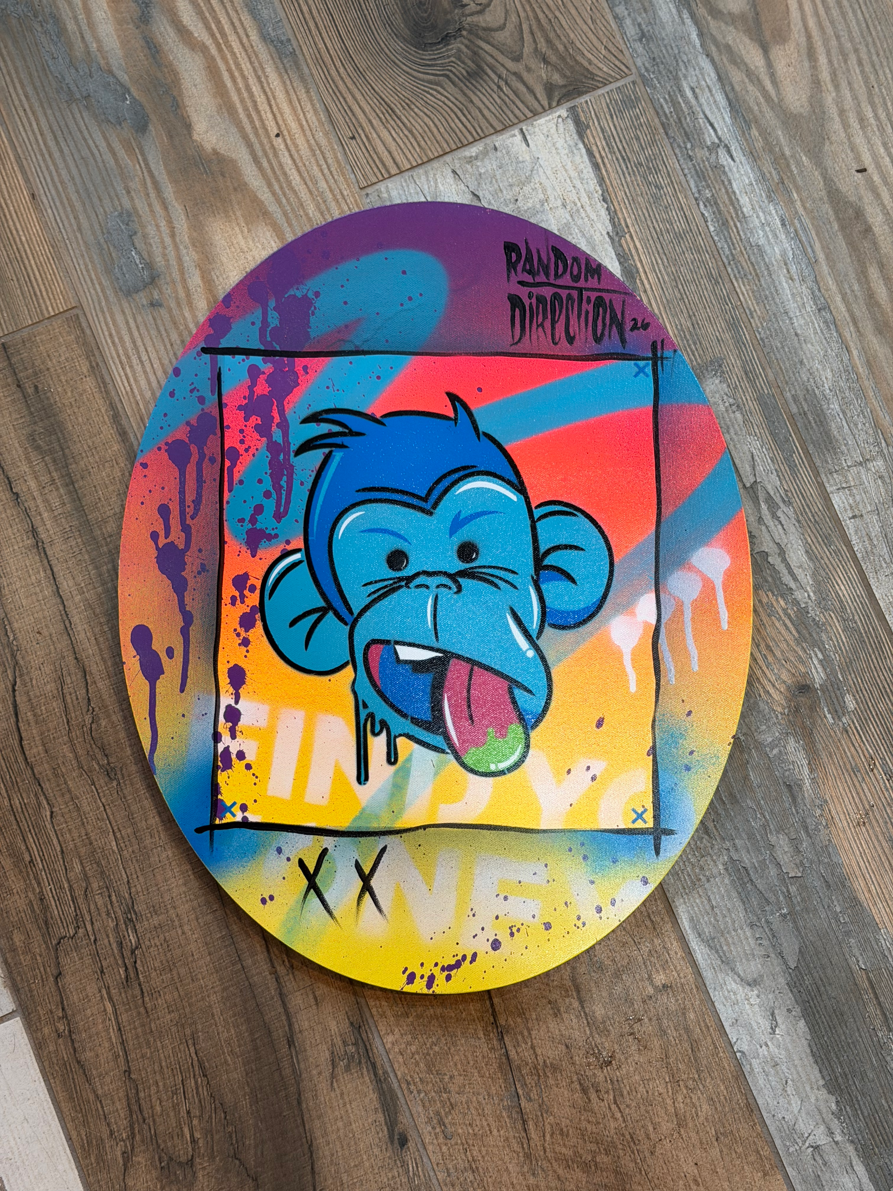 Original Monkey painting (ONE)