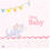 Thumbnail: Napkins N998 Lunch size 33x33cm Hello baby girl, babyshower