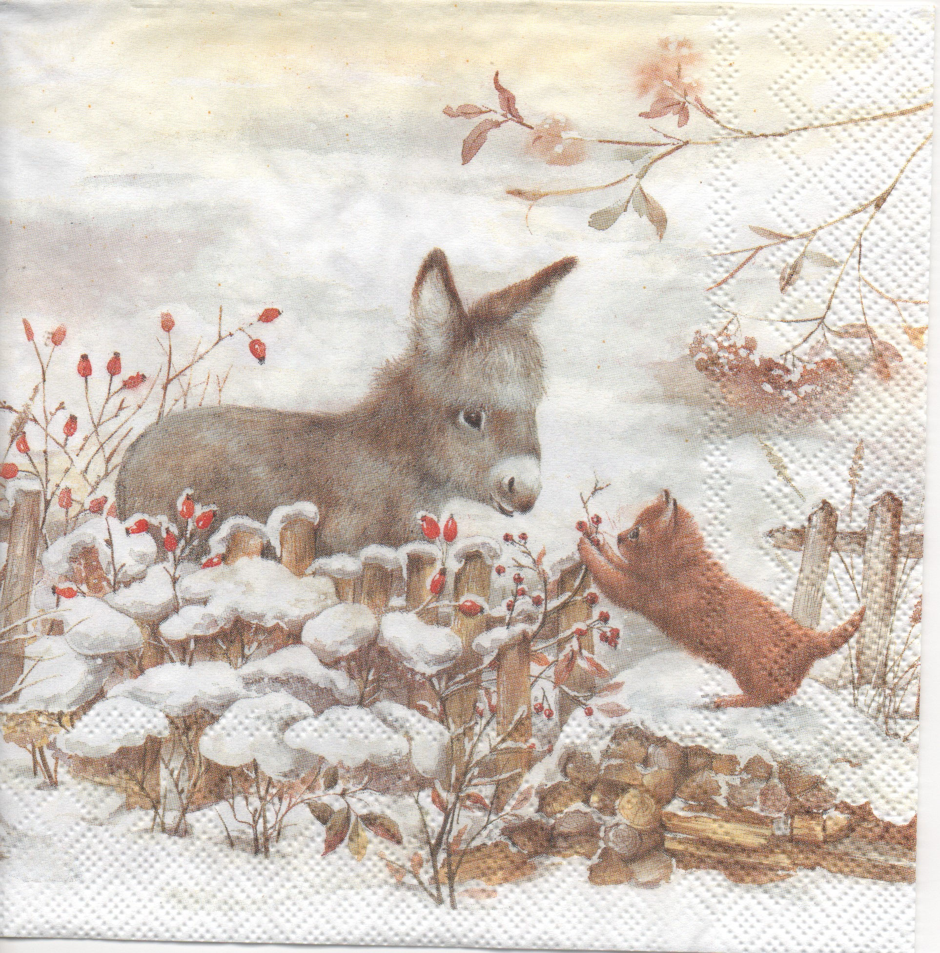 Napkins N923 Lunch size 33x33cm