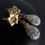 Thumbnail: Romantic jasper - Earrings with jasper and amethyst