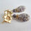 Thumbnail: Romantic jasper - Earrings with jasper and amethyst