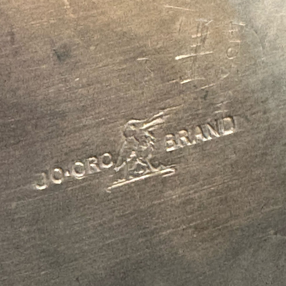 Thumbnail: Vintage Art Deco silver plated tea set, tea pot, sugar bowl, milk jug