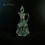 Thumbnail: Antique Victorian oil/vinegar cruet, bell shape botle