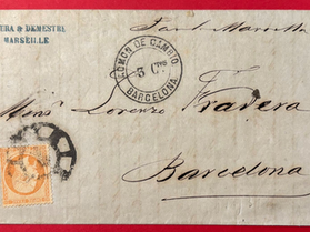 oblitérations roue de charrette